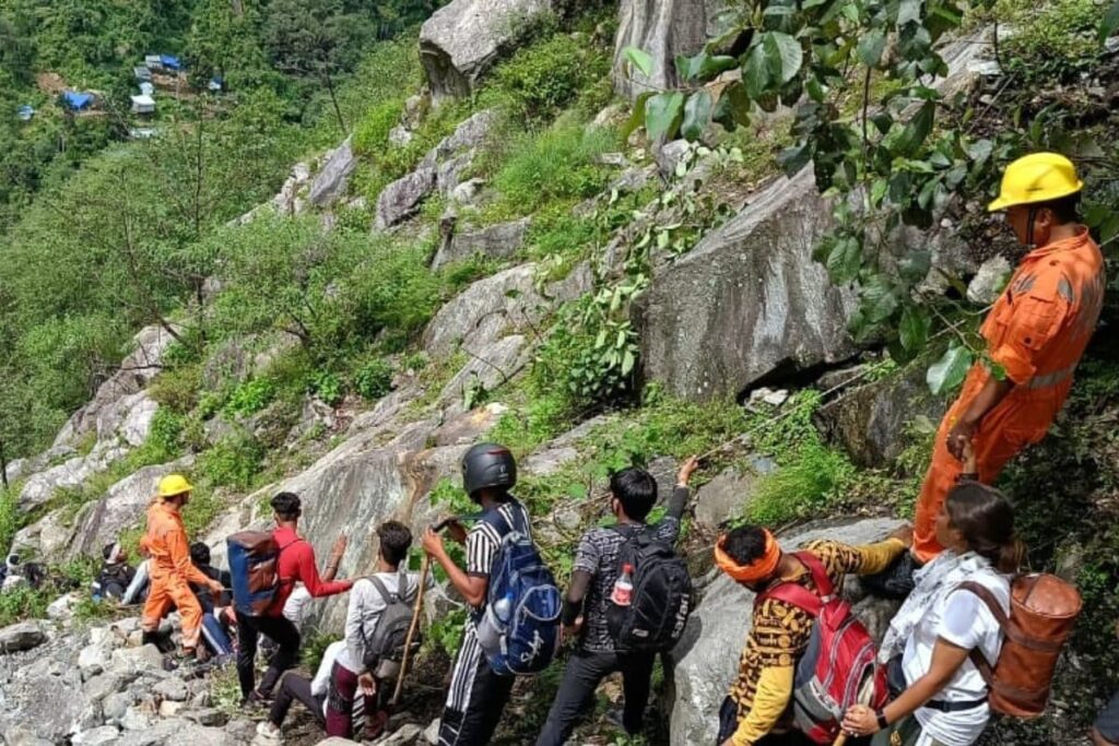10 Killed as Rains Wreak Havoc in Uttarakhand, Part of Rudraprayag-Rishikesh Highway Washed Away