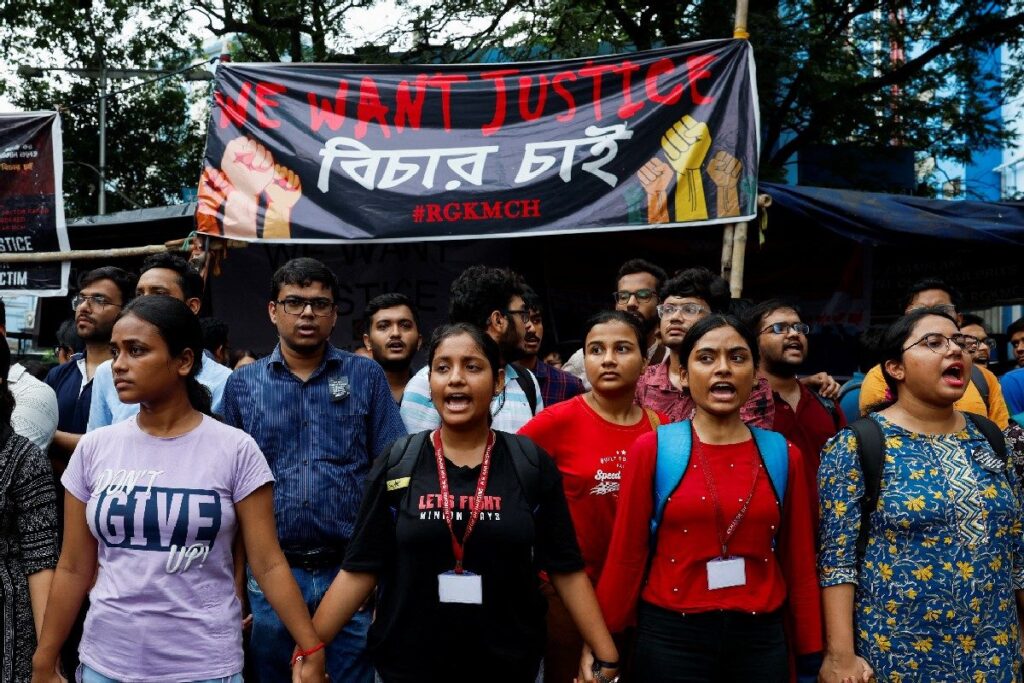 ‘Reclaim The Night’: Women Take To The Streets In Massive Midnight Protest Against Kolkata Doctor's Rape-Murder