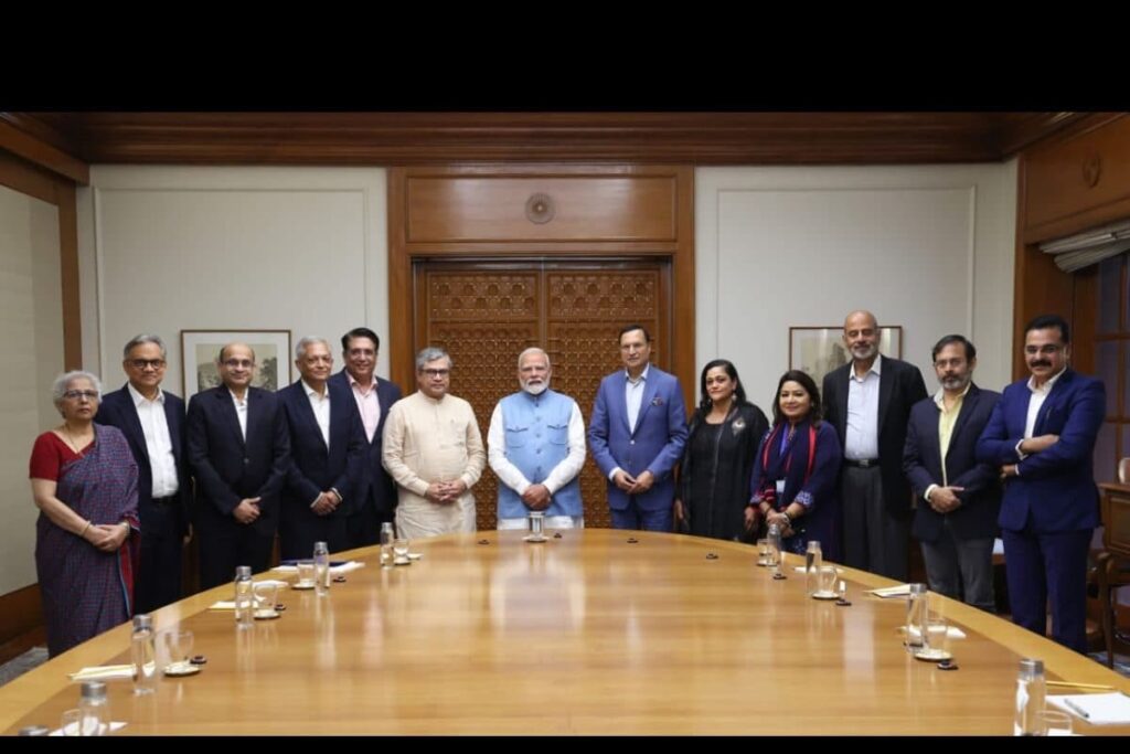 News Broadcasters’ Body Meets PM Modi, Discusses Industry Concerns in Digital Era