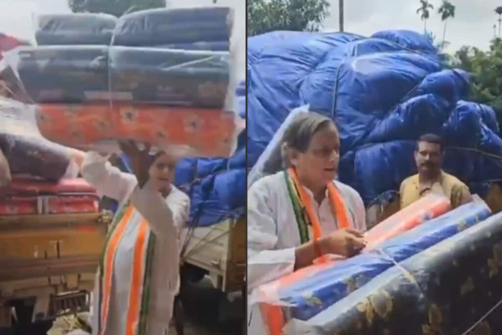 Shashi Tharoor's 'Memorable Day' In Wayanad Post Stirs Row, BJP Slams Congress MP