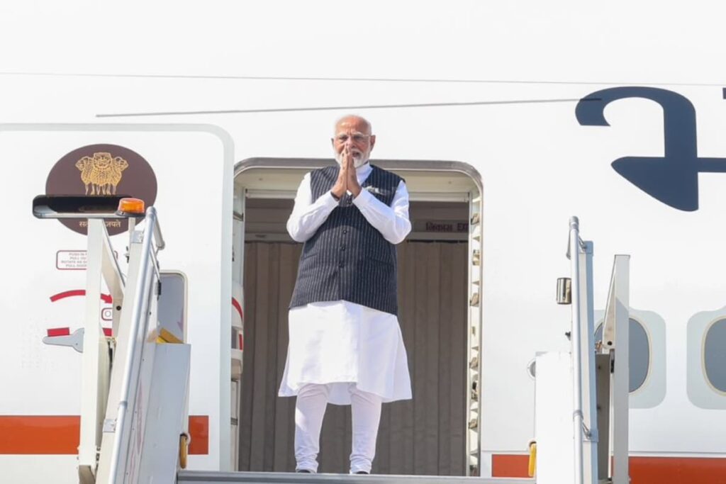 PM Modi Departs For Three-Day State Visit To Poland And Ukraine Today