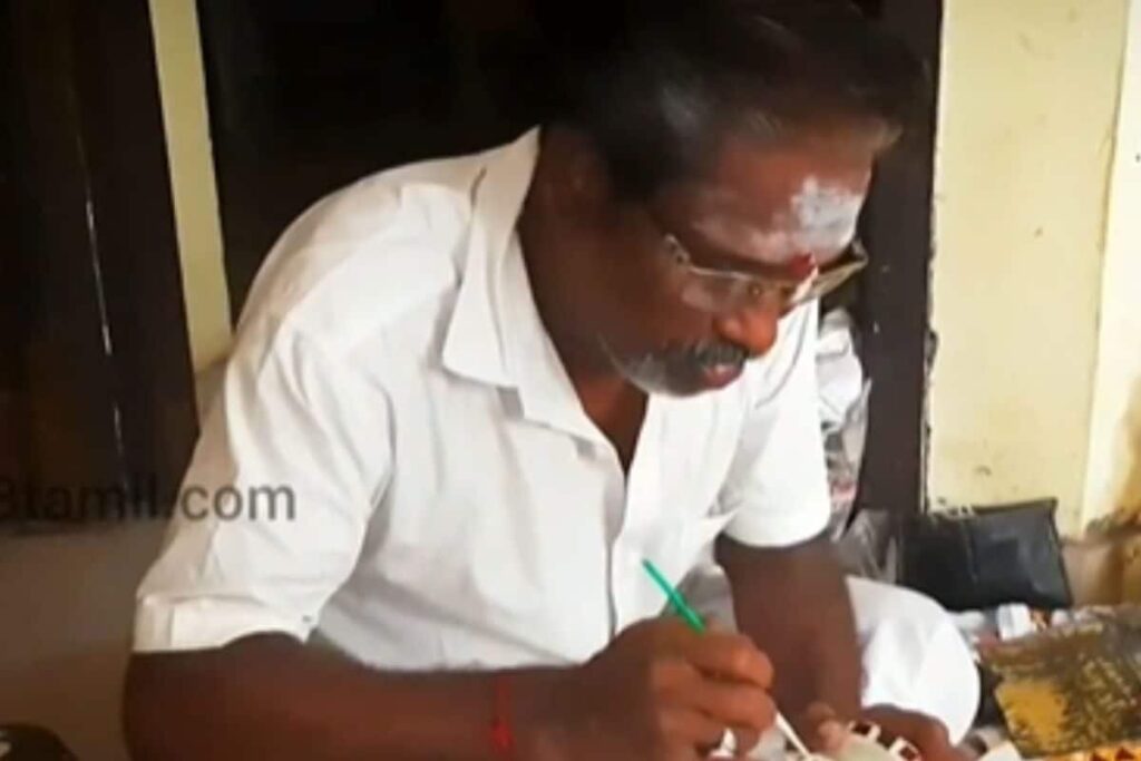 Artist Selvaraj Keeps Thanjavur Glass Art Alive, Govt Seeks GI Tag For Protection
