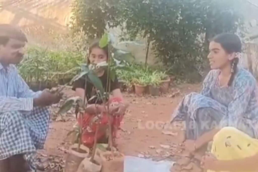 Nursery Owner Teaches Free Gardening to Children In This Karnataka Village