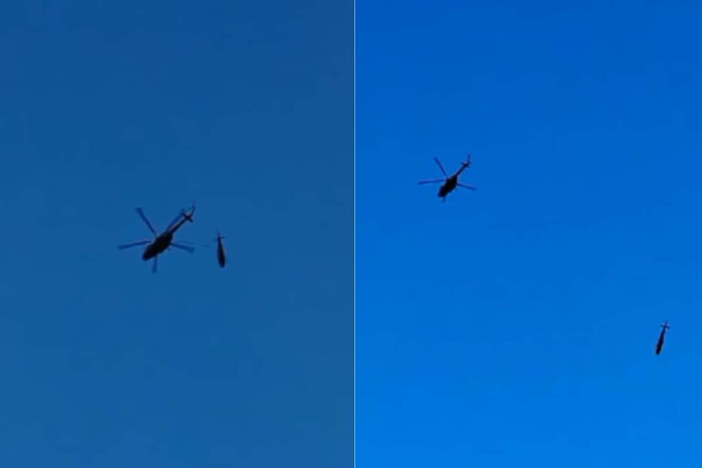 Video: IAF Orders Probe After Mi-17 Helicopter Drops Faulty Chopper In Kedarnath