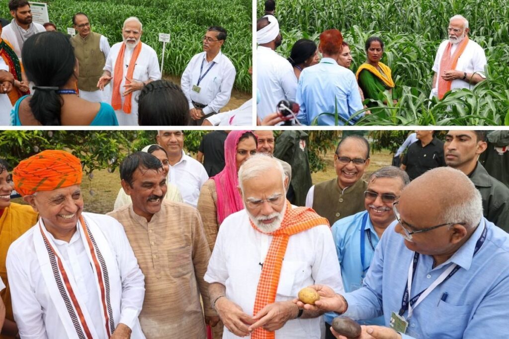 PM Modi Releases 109 High-Yielding, Climate-Resilient, Biofortified Varieties of Crops