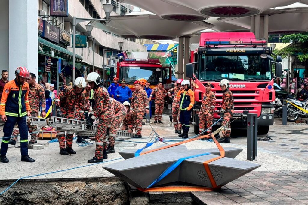 Search For Indian Woman Swallowed By 8-Metre Sinkhole In Malaysia Now 'Too Risky'