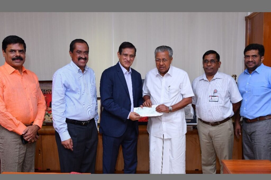 KIMSHEALTH Donates Rs 1 Crore To Kerala CM Fund For Families Hit By Wayanad Landslides