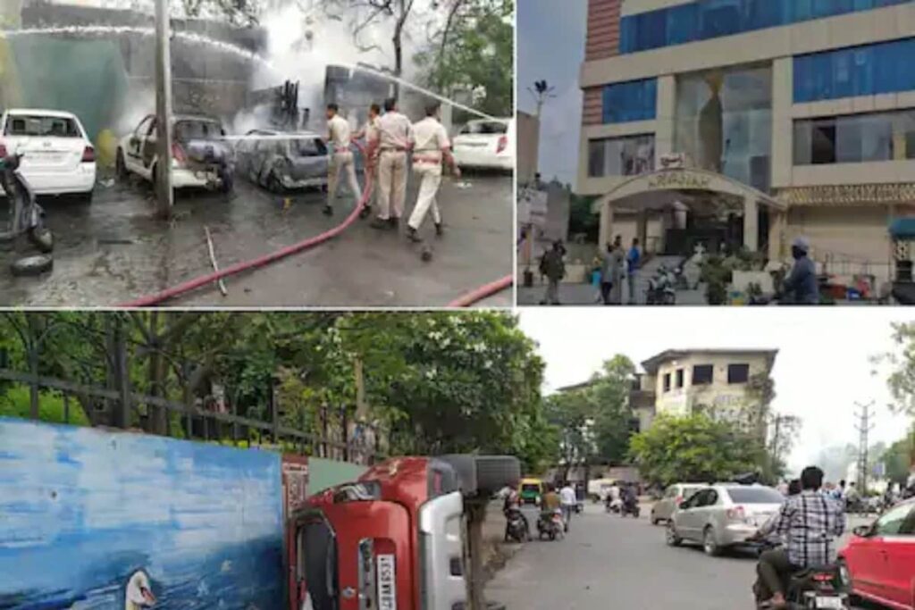 Tension Grips Udaipur As Student Stabs Classmate In School, Mobs Set Cars On Fire