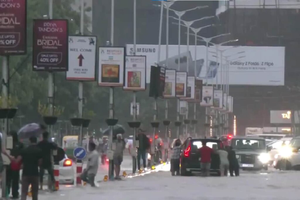 Watch: Ahmedabad, Gandhinagar Witness Severe Waterlogging As Heavy Rain Batters Gujarat