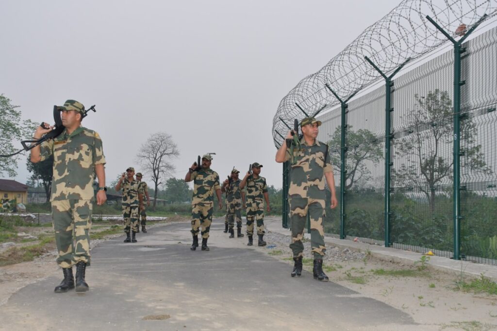 Reinforcing Bamboo Fence, Vigil At Night: Meghalaya Villagers On Alert After Bangladesh Unrest