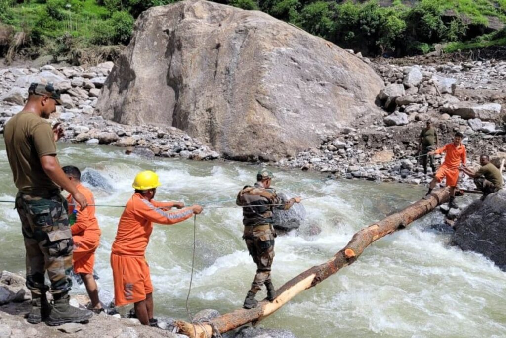 Himachal Cloudburst: Death Toll Rises To 8, Army Builds Bridge To Connect Samej Village | Top Points