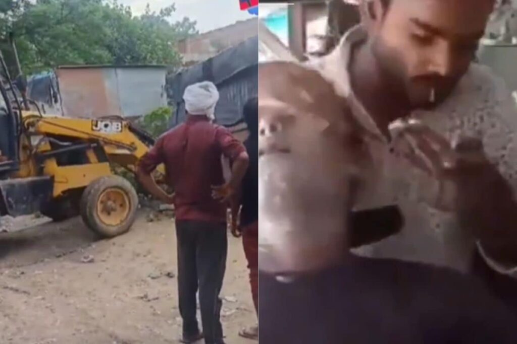 Bulldozer Action Against UP Salon Owner Over 'Spit Massage' After Hindu Groups' Objection