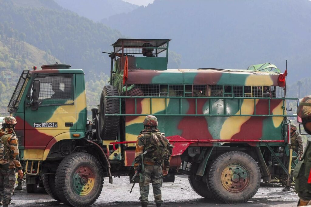 Encounter Breaks Out Between Terrorists And Forces In J&K's Basantgarh