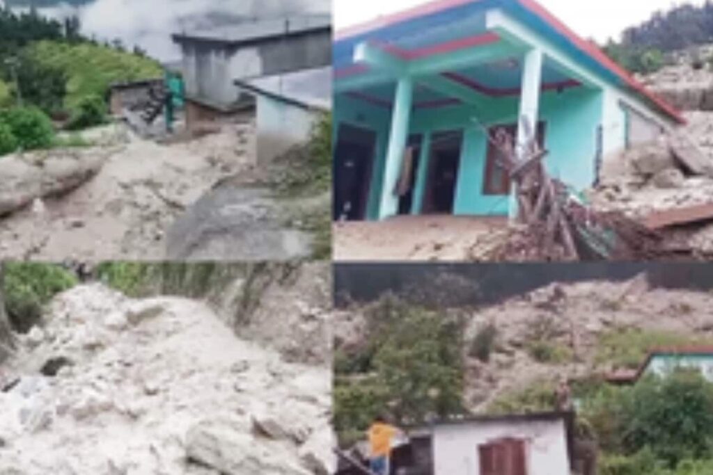 Uttarakhand: Pagnau Village Swept Away As Heavy Rain Lashes Joshimath