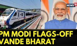 Vande Bharat Express Train News | Pm Modi Flags-Off Vande Bharat Train's  Sleeper Version  |News18
