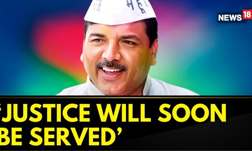 AAP MP Sanjay Singh Reacts to ED Raid At Amanatullah Khan's Residence | English News | News18