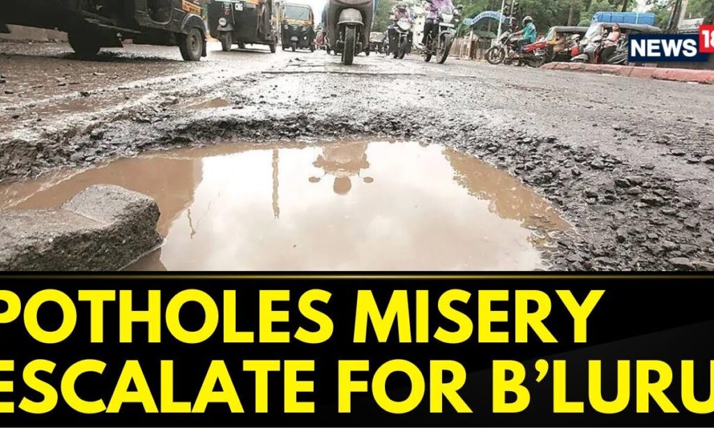 The Monsoon Rains Have Brought Back Potholes Misery For Bengaluru | Karnataka News | News18