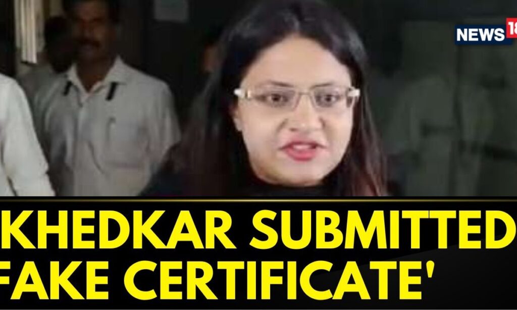 'Puja Khedkar Submitted Fake Disability Certificate': Delhi Police In Its Status Report | News18