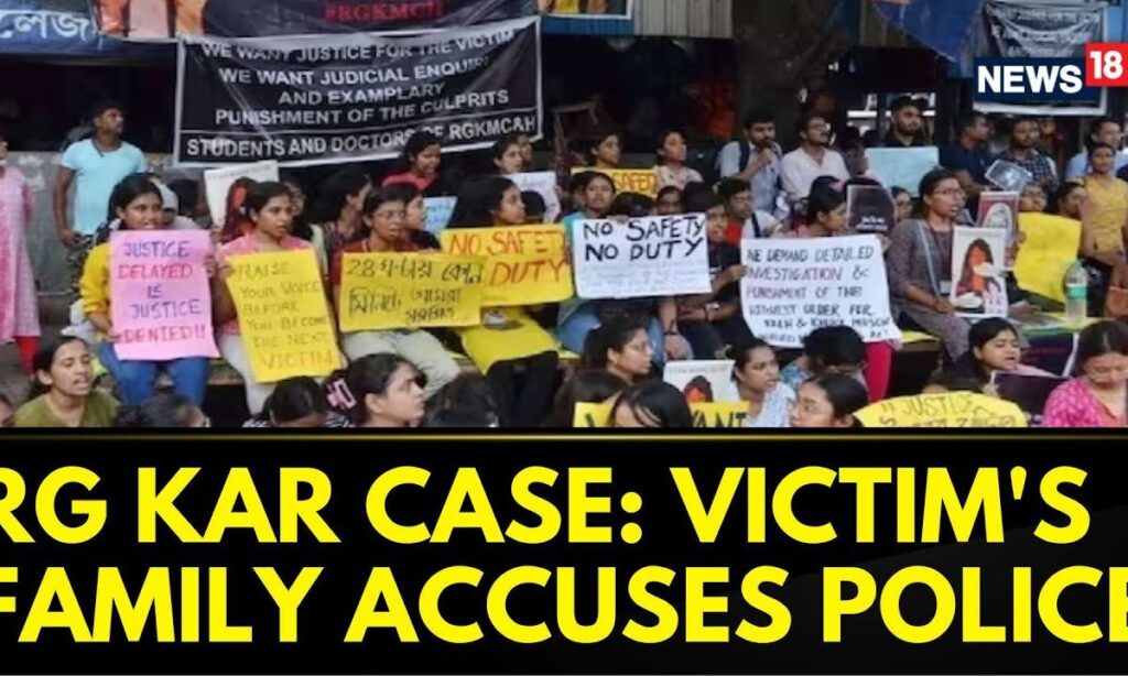 RG Kar Doctor Death Case : Victim's Family Accuses Police Of Attempting To Bribe Them | News18