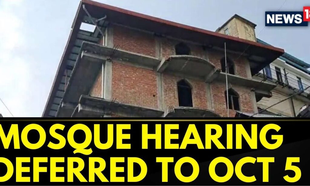 Shimla Mosque Controversy: Hearing On The Illegal Construction Deferred To 5th October | News18