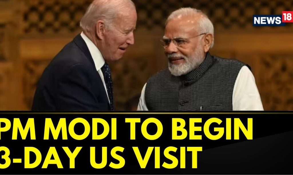 PM Modi US Visit News | PM Modi To Begin His 3-day Us Visit From Tomorrow | Joe Biden | News18