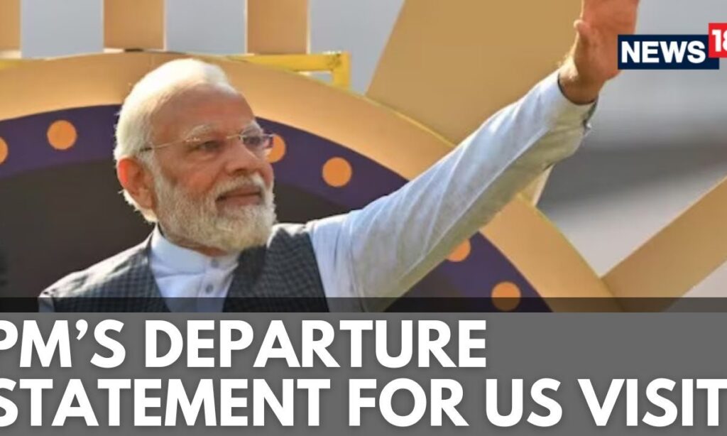 PM Modi Issues His First Statement | PM Modi Leaves For The US For A 3-Days Visit | English News