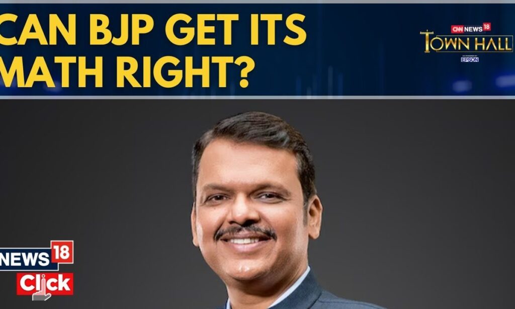 Devendra Fadnavis On CNNNews18 Town Hall | Can BJP Get Its Math Right? | Maharashtra | N18V