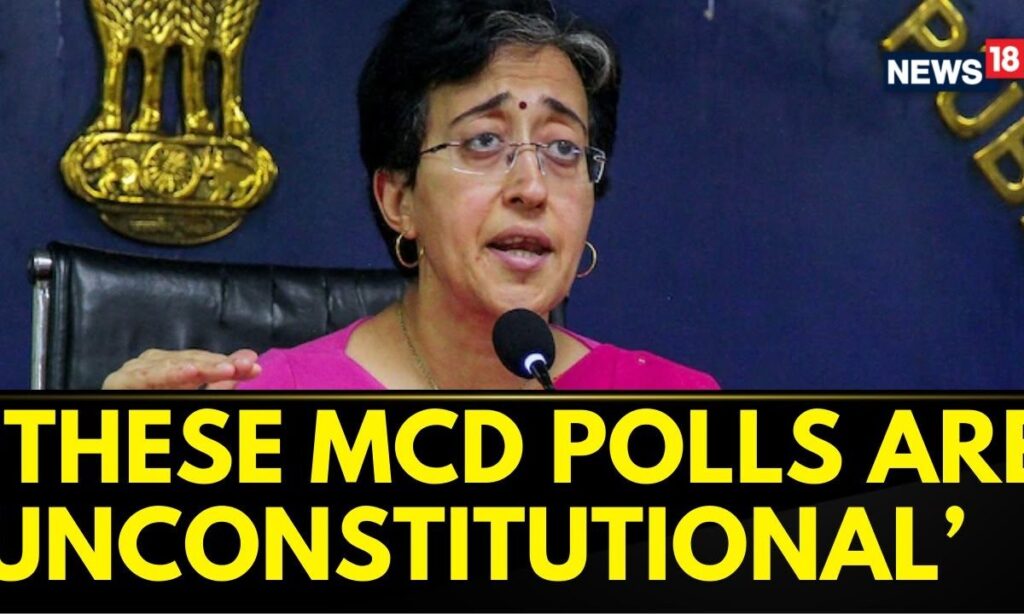 We Will Go To Supreme Court Against The MCD Election Conducted Yesterday, | AAP | Atishi | News18