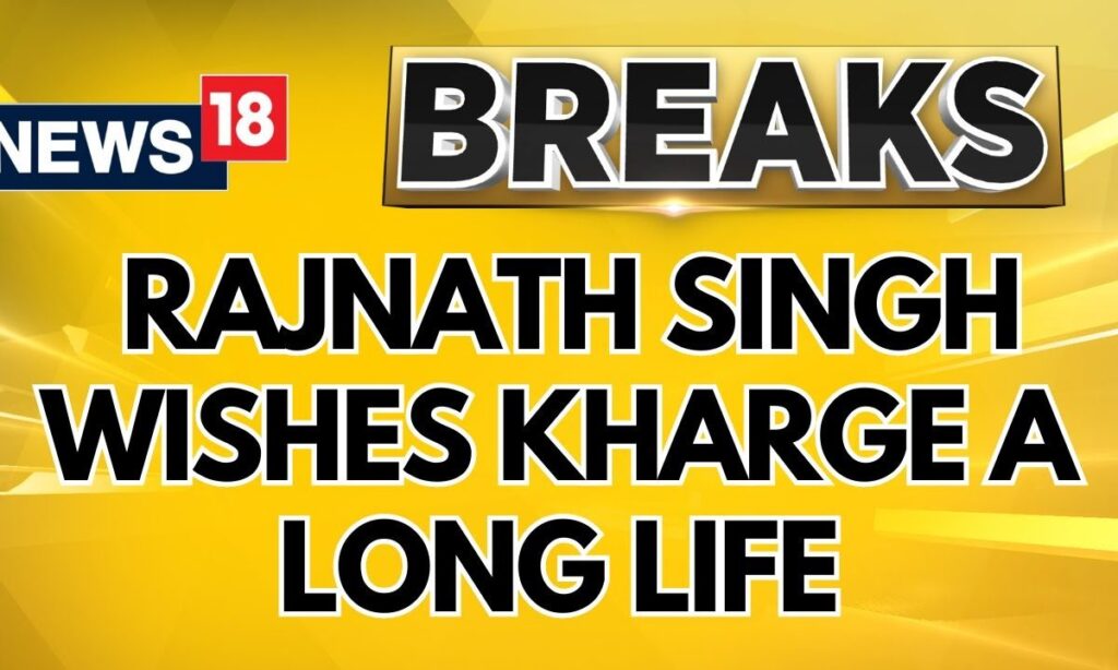 Wish Mallikarjun Kharge lives for 125 years: Defence Minister Rajnath Singh Takes A Dig At Congress