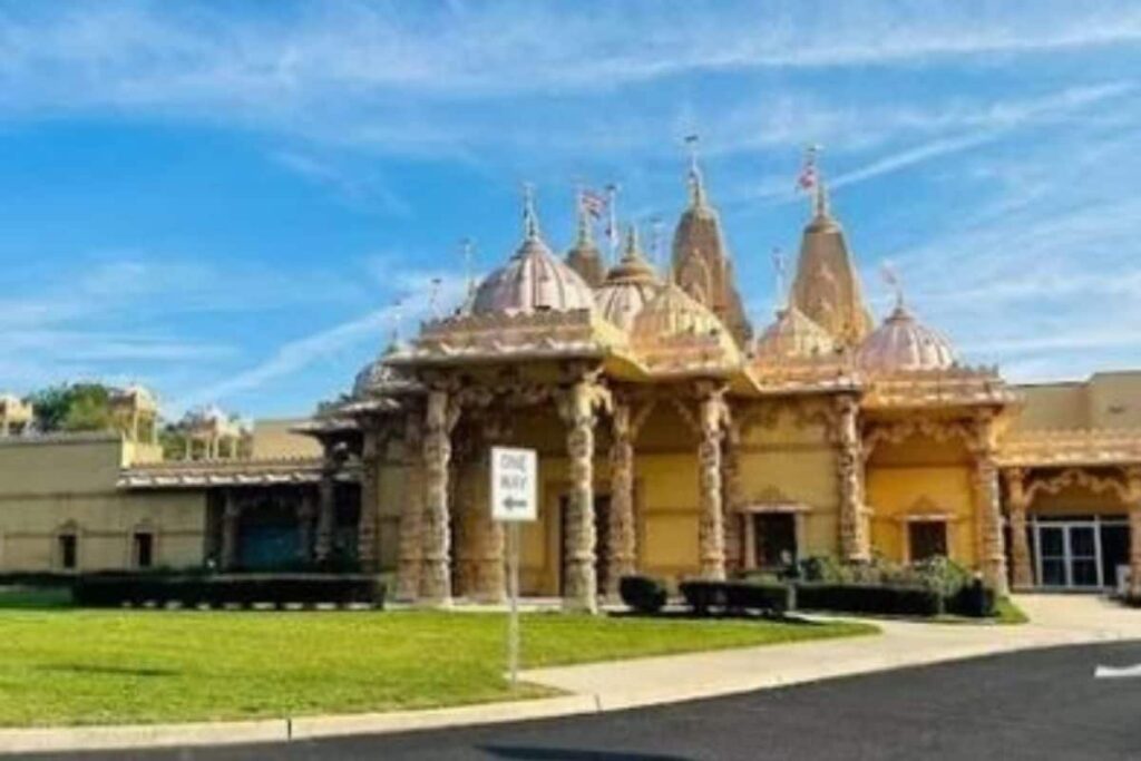 Khalistani Elements Behind Vandalism at BAPS Temple in Long Island Ahead of PM Modi’s New York Visit?