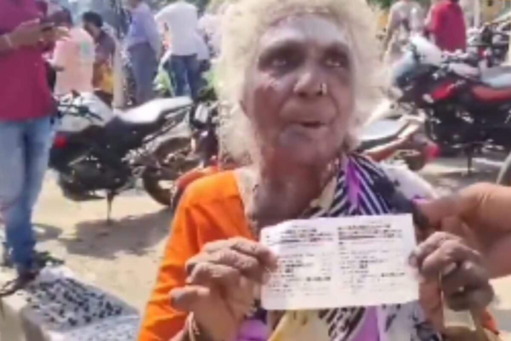 90-year-old Fan Steals Show At Thalapathy Vijay’s GOAT Screening, Fans Shower Her With Flowers