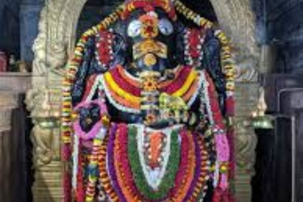 Kurudumale Temple's Monolithic Ganesha Statue Stays Dry In Downpours, Here's How