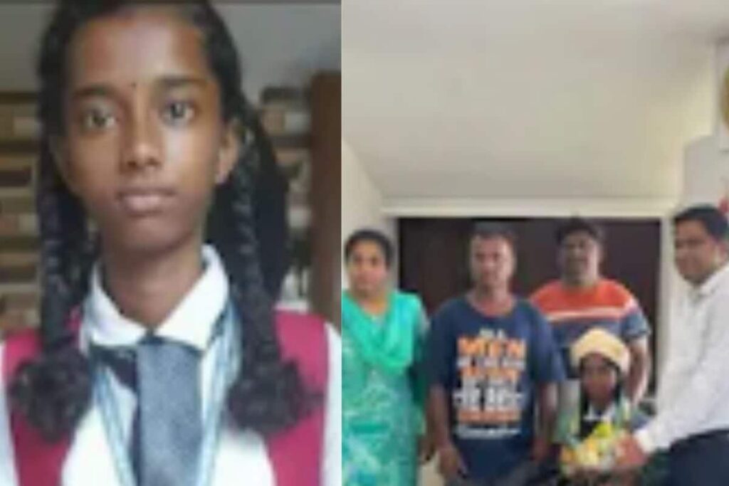 Class 7 Student’s Heroic Act To Save Mother In Road Accident Earns Karnataka CM's Praise