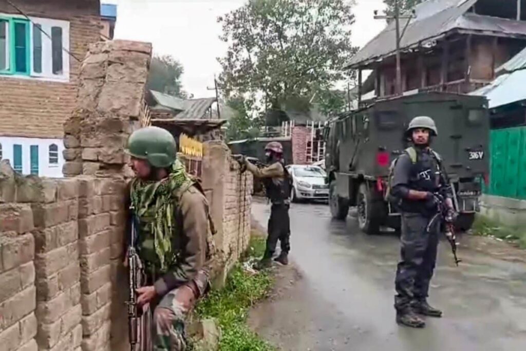 Two Terrorists Killed, Five Security Personnel Injured In J&K's Kulgam Encounter