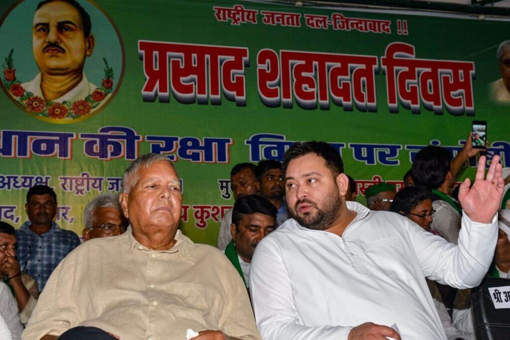 Delhi Court Summons Lalu Prasad, Tejashwi Yadav In Land For Job Case