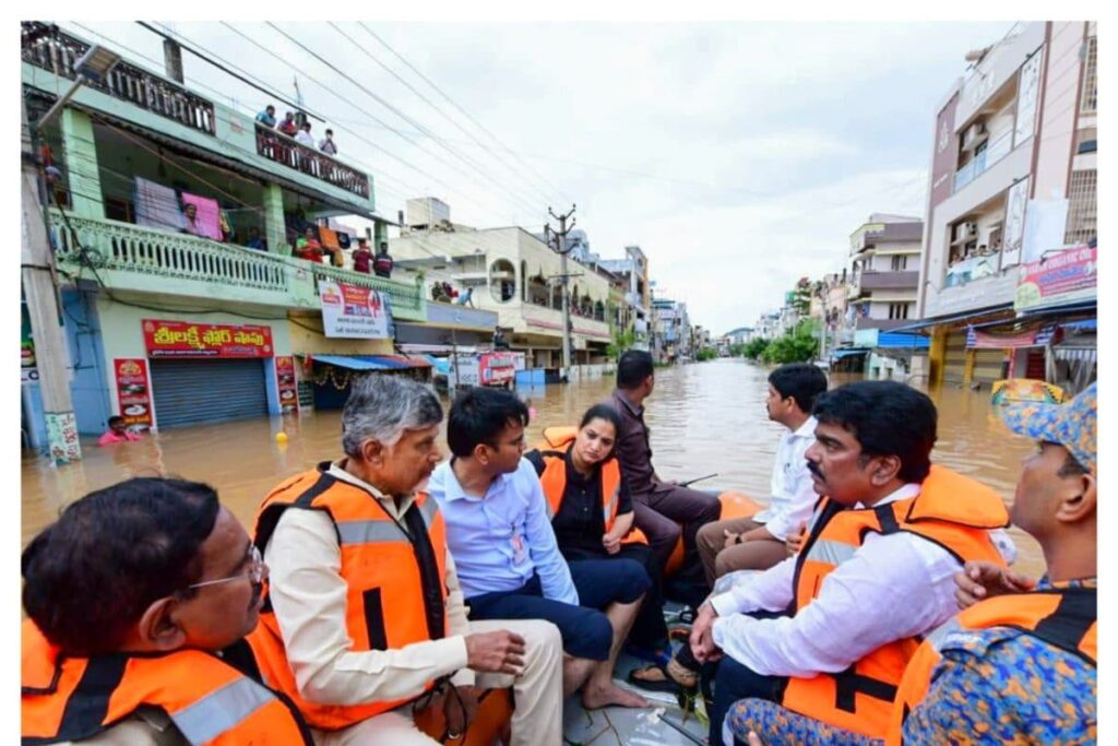 Monsoon Fury In Andhra, Telangana: Over Hundred Villages Submerged, 99 Trains Cancelled; Shah Assures Centre's Help