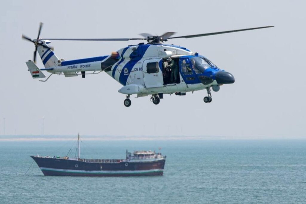 Bodies Of Two ICG Coast Guards Found After Fatal Helicopter Crash, One Still Missing