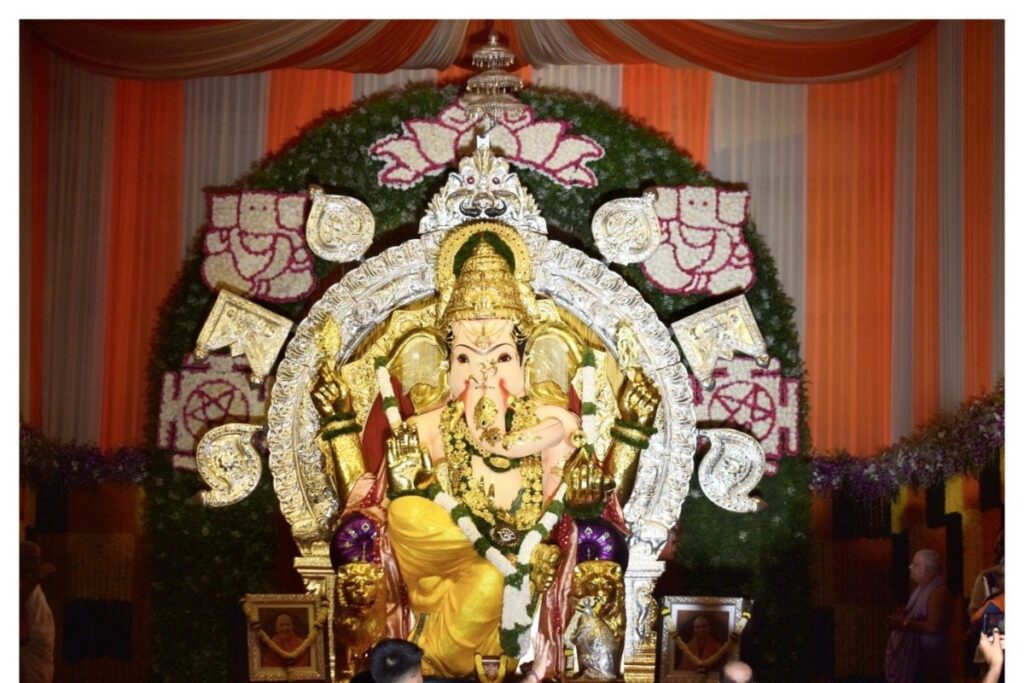 Adorned With 66kg Gold Ornaments, Mumbai's GSB Seva Mandal Hosts India's Richest Ganpati