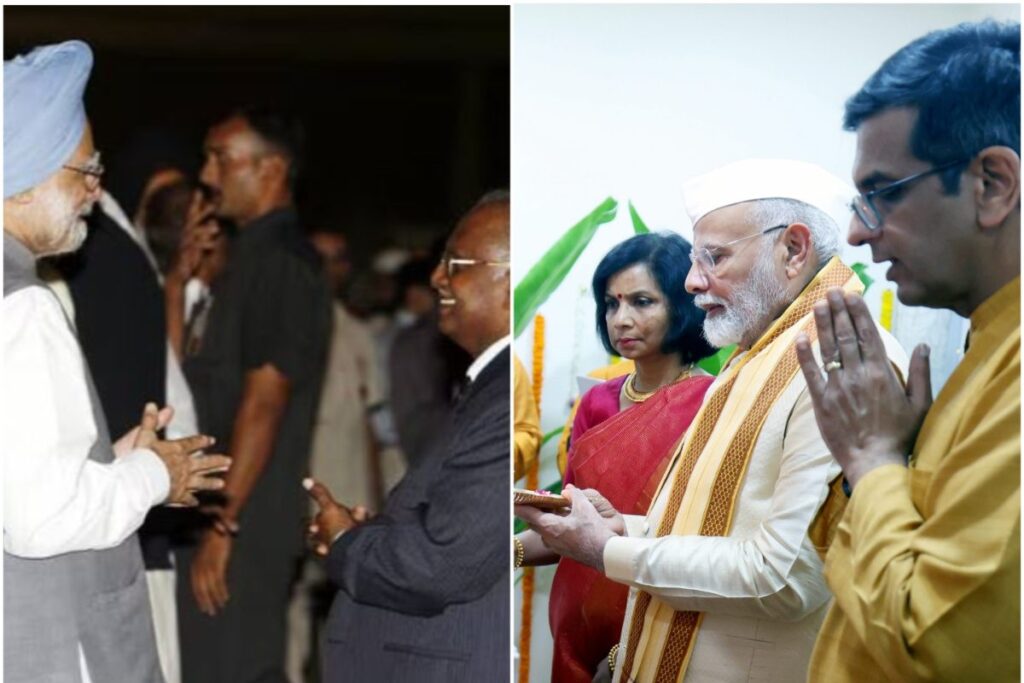 BJP's Throwback Iftar Photo Starts Secularism Debate After Row Over PM Modi's Ganpati Puja Visit To CJI House