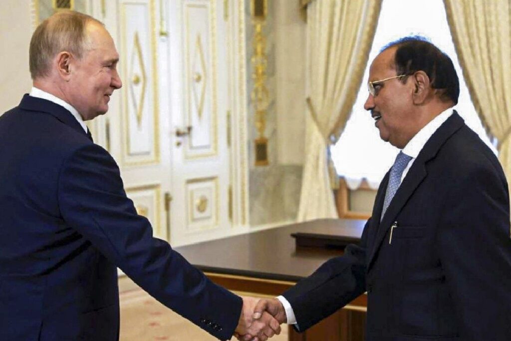 ‘PM Sent Me’: In Russia, Ajit Doval Briefs Putin On Modi’s Ukraine Visit | Watch