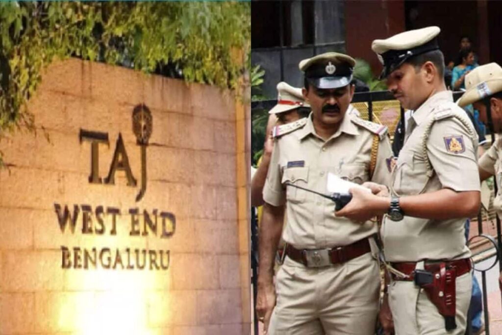 Bengaluru's Taj West End Hotel Gets Bomb Threat Email, Security Tightened