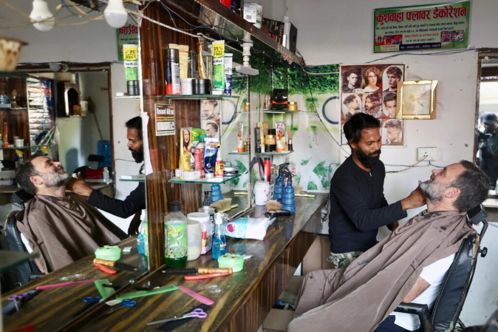 Rahul Gandhi Sends a Gift to Raebareli Barber Who Trimmed His Beard During Poll Campaign