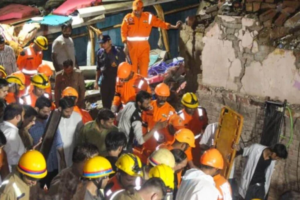 9 Killed After House Collapses In UP's Meerut, Rescue Ops On As Many Feared Trapped
