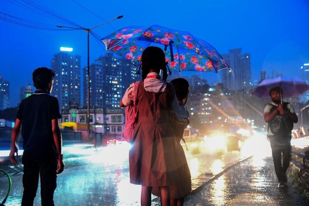 Mumbai: Heavy Rain Forces School Closures, Disrupts Train Services; Red Alert Till Thursday Morning