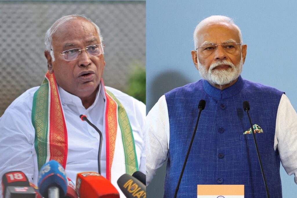 PM Modi Dials Kharge to Inquire About His Health After Congress Chief Became Unwell At J&K Rally