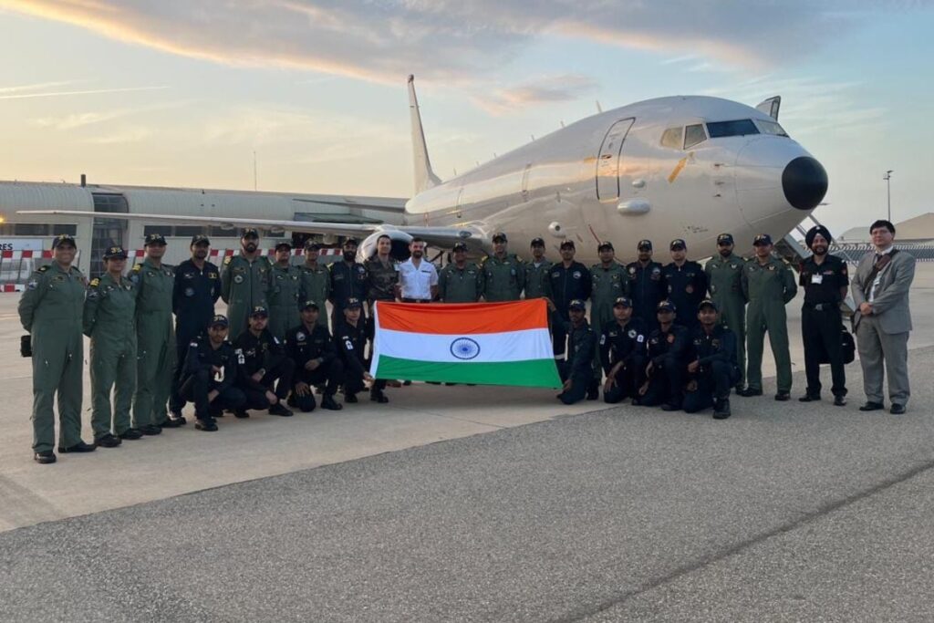 Indian Navy's P-8I Aircraft Marks First-Ever Deployment In Europe, Lands In France For Bilateral Exercise