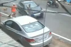 On Cam | Pedestrian Severely Injured After Speeding Car Hits Her In Hyderabad; Driver Arrested