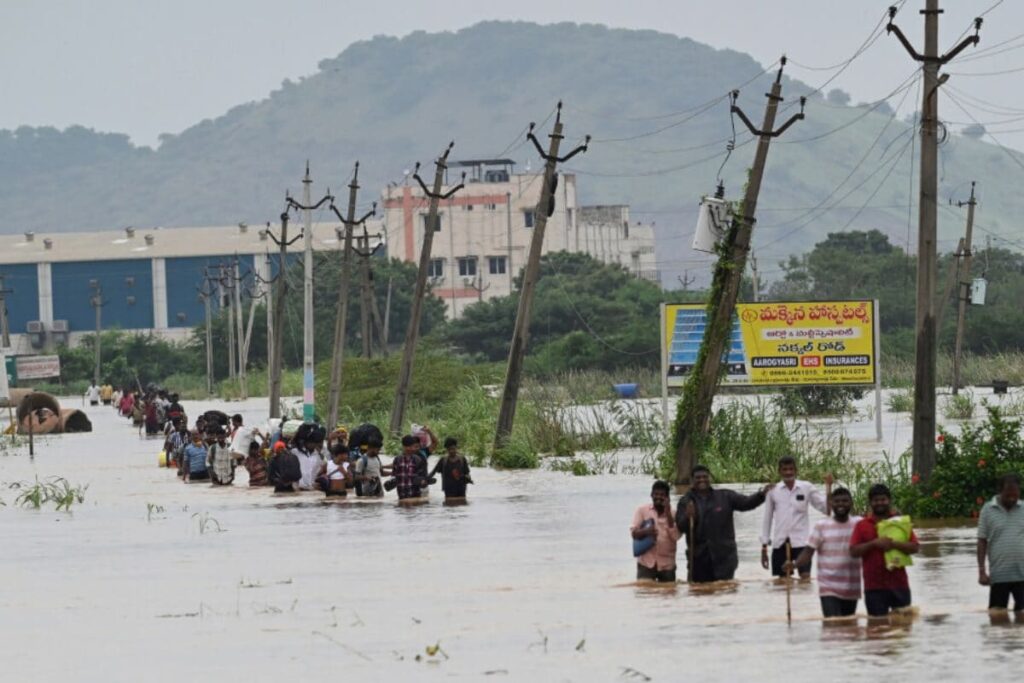 Schools and Colleges Shut, Orange Alert Issued Across Several Districts in AP Amid Heavy Rain