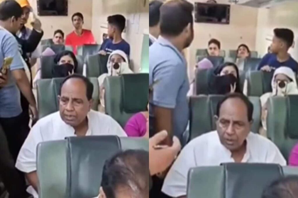 Watch: Viral Video Of Trinamooll Congress MLA’s Spat With TTE Over Ticketless Travel