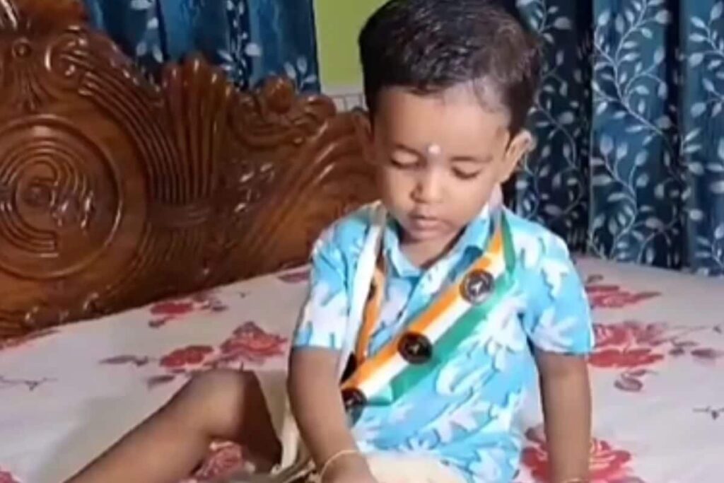 2-year-old Bengal Toddler Earns Spot In India's Book Of Records For Incredible Memory